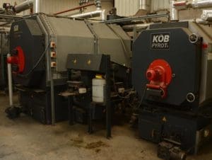Frogmary Green Farm boiler room